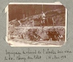 Chiens de traineaux au Collet penadnt la guerre de 1914/1918